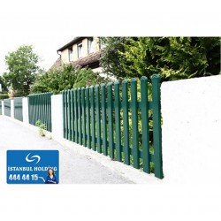 Kompozit Ürünler Yükseklik;1m Uzunlluk;1,5m Ölçüsünde Oval Alüminyum Çit A101