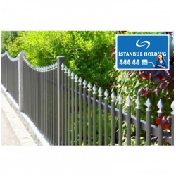 Kompozit Ürünler Yükseklik;1m Uzunlluk;1,5m Ölçüsünde Alüminyum Çit A102