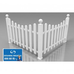 Kompozit Ürünler Yükseklik;1m Uzunlluk;1,5m Ölçüsünde Alüminyum Çit A101