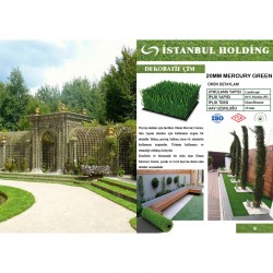 Kompozit Ürünler Çim Halı Mercury 20mm