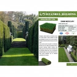 Kompozit Ürünler Çim Halı Galaxy Green 20mm