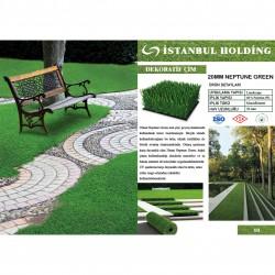 Kompozit Ürünler Çim Halı Neptune 20mm