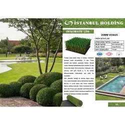 Kompozit Ürünler Çim Halı Neptune Green 20mm
