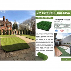 Kompozit Ürünler Çim Halı Earth 50mm Kompozit Ürünler Çim Halı Earth 50mm