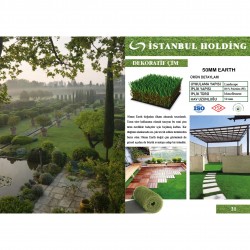 Kompozit Ürünler Çim Halı Uranus Green 40mm