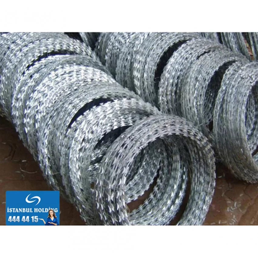 Kompozit Ürünler Galvanizli Helezon Jiletli Tel - 45cm
