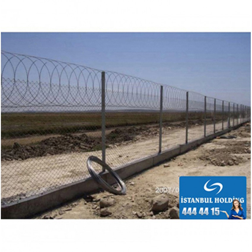 Kompozit Ürünler Paslanmaz Krom Düzlemsel Jiletli Tel - 60cm