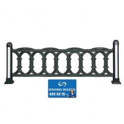 Kompozit Ürünler H:200cm Uzunluk:10m Çim Çit Rulo Kompozit Ürünler H:200cm Uzunluk:10m Çim Çit Rulo